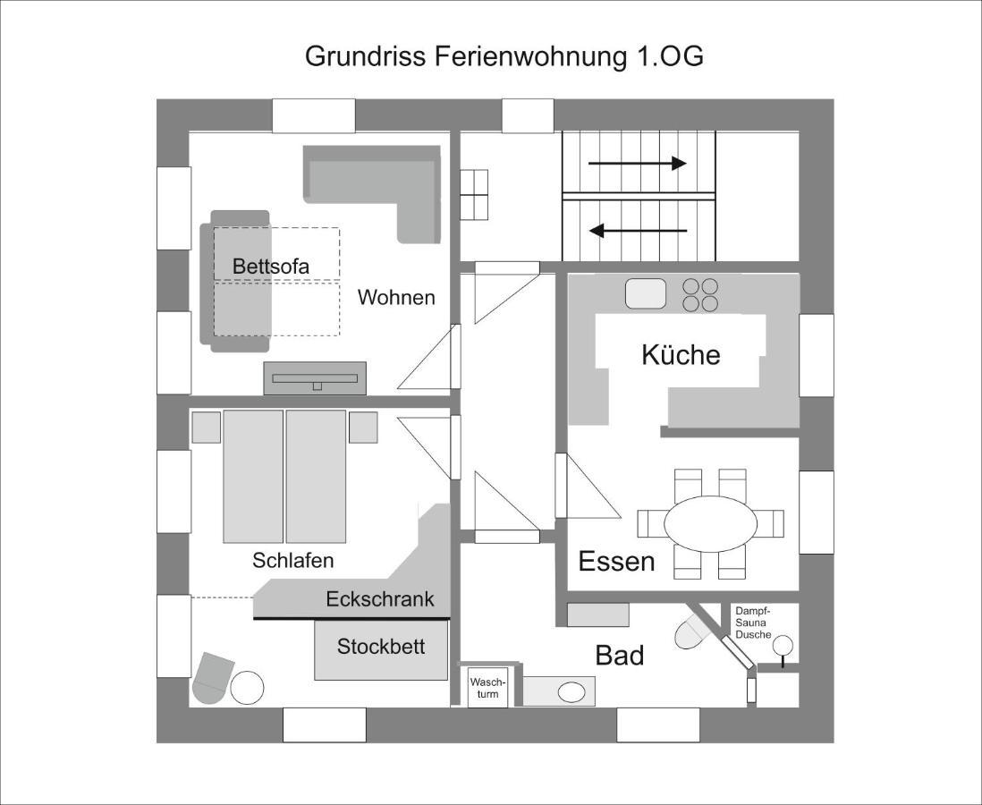 Ferienwohnungen Im Fuerstenland Gossau  Extérieur photo